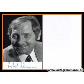 Autogramm Politik | SPD | Herbert SCHNOOR | 1990er Foto (Portrait SW)