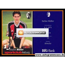 Autogramm Fussball | SC Freiburg | 1998 | Stefan MÜLLER