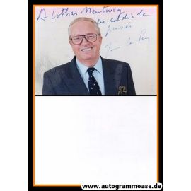 Autogramm Politik | Frankreich | Jean-Marie LE PEN | 1990er Foto (Portrait Color)