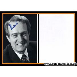 Autogramm Politik | SPD | Johannes RAU | 1980er Foto (Portrait SW) 2