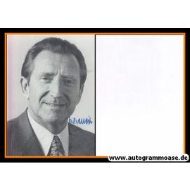 Autogramm Politik | CSU | Karl HILLERMEIER | 1990er (Portrait SW)