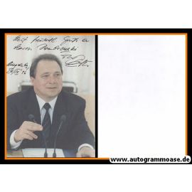 Autogramm Politik | CDU | Klaus KEITEL | 1990er Foto (Portrait Color) 2