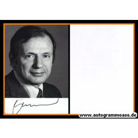 Autogramm Politik | SPD | Klaus VON DOHNANYI | 1980er Foto (Portrait SW)