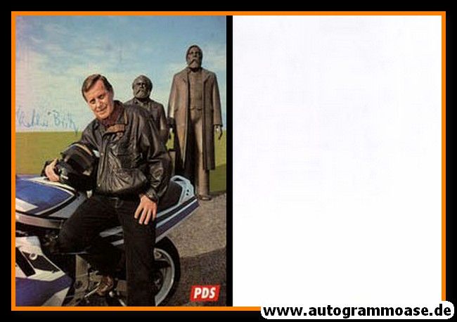 Autogramm Politik | PDS | Lothar BISKY | 1990er (Portrait Color) 