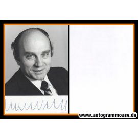 Autogramm Politik | FDP | Otto Graf LAMBSDORFF | 1970er (Portrait SW) 3