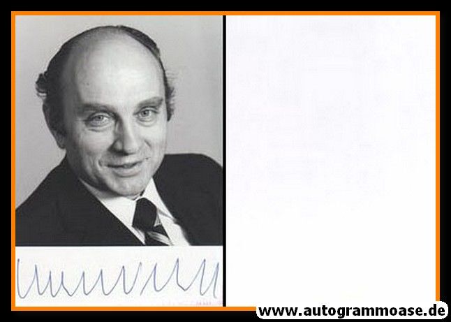 Autogramm Politik | FDP | Otto Graf LAMBSDORFF | 1970er (Portrait SW) 3
