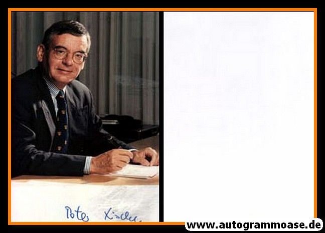 Autogramm Politik | SPD | Peter FISCHER | 1990er Foto (Portrait Color)