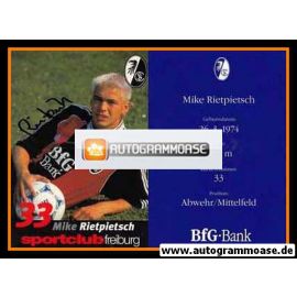 Autogramm Fussball | SC Freiburg | 1998 | Mike RIETPIETSCH