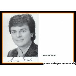 Autogramm Politik | SPD | Anke FUCHS | 1990er (Portrait SW)