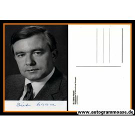 Autogramm Politik | SPD | Dieter HAACK | 1980er (Portrait SW)