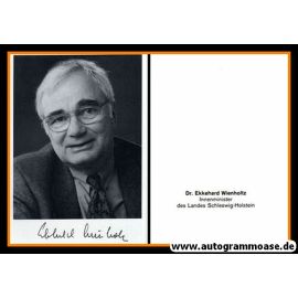 Autogramm Politik | SPD | Ekkehard WIENHOLTZ | 1990er (Portrait SW)
