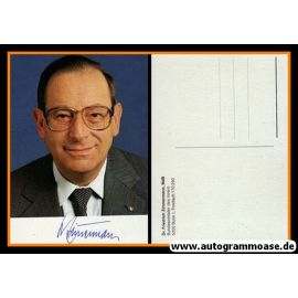 Autogramm Politik | CSU | Friedrich ZIMMERMANN | 1980er (Portrait Color) 2