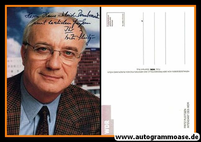 Autogramm TV | WDR | Fritz PLEITGEN | 2000er (Portrait Color)