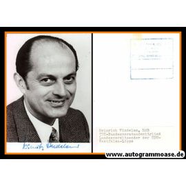 Autogramm Politik | CDU | Heinrich WINDELEN | 1970er (Portrait SW) 2