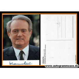 Autogramm Politik | SPD | Johannes RAU | 1980er Druck (Portrait Color)