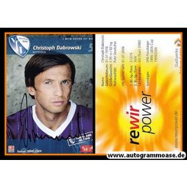 Autogramm Fussball | VfL Bochum | 2008 | Christoph DABROWSKI
