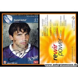 Autogramm Fussball | VfL Bochum | 2008 | Daniel IMHOF
