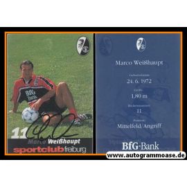 Autogramm Fussball | SC Freiburg | 1999 | Marco WEISSHAUPT