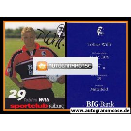 Autogramm Fussball | SC Freiburg | 1999 | Tobias WILLI