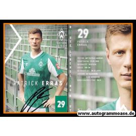 Autogramm Fussball | SV Werder Bremen | 2020 | Patrick ERRAS