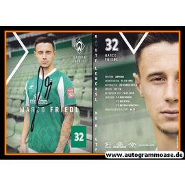 Autogramm Fussball | SV Werder Bremen | 2020 | Marco FRIEDL