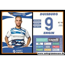 Autogramm Fussball | MSV Duisburg | 2020 | Ahmet ENGIN