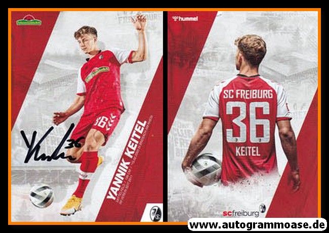Autogramm Fussball | SC Freiburg | 2020 | Yannik KEITEL