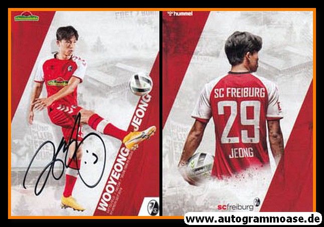 Autogramm Fussball | SC Freiburg | 2020 | Wooyeong JEONG