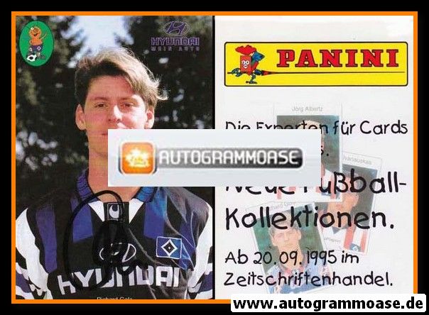 Autogramm Fussball | Hamburger SV | 1995 Hyundai | Richard GOLZ