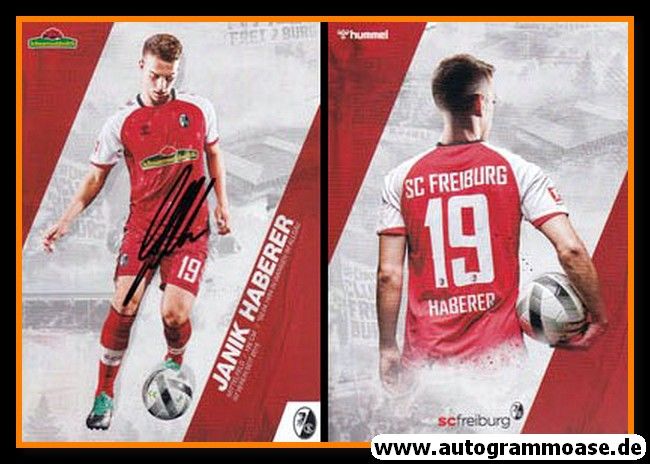 Autogramm Fussball | SC Freiburg | 2020 | Janik HABERER