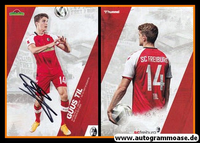 Autogramm Fussball | SC Freiburg | 2020 | Guus TIL