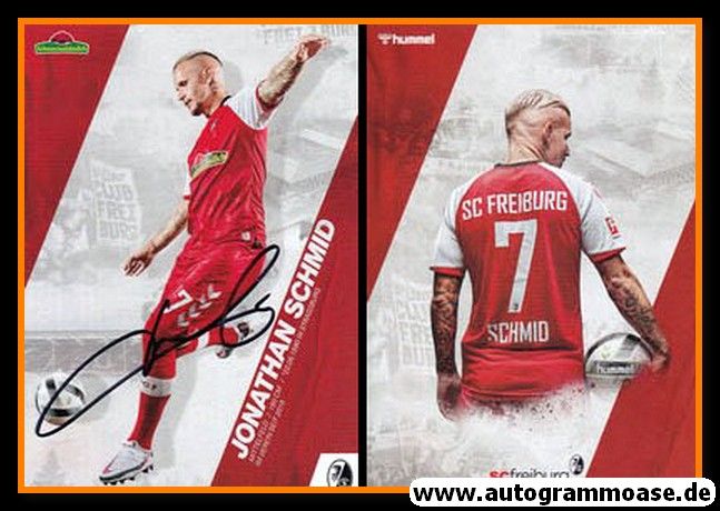 Autogramm Fussball | SC Freiburg | 2020 | Jonathan SCHMID