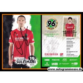72689 Valmir Sulejmani Hannover 96 2016-2017 original signierte Autogrammkarte 