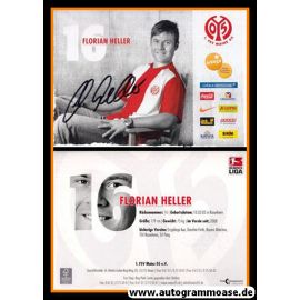 Autogramm Fussball | FSV Mainz 05 | 2009 | Florian HELLER