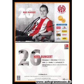 Autogramm Fussball | FSV Mainz 05 | 2009 | Niko BUNGERT