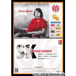 Autogramm Fussball | FSV Mainz 05 | 2009 | Stephan KUHNERT