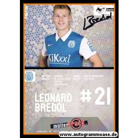 Autogramm Fussball | SV Meppen | 2020 | Leonard BREDOL