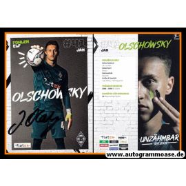 Autogramm Fussball | Borussia Mönchengladbach | 2020 | Jan OLSCHOWSKY