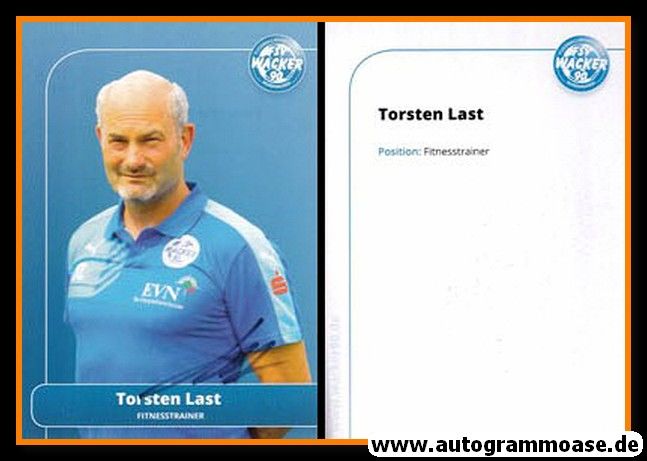 Autogramm Fussball | FSV Wacker 90 Nordhausen | 2016 | Torsten LAST