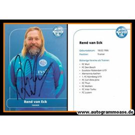 Autogramm Fussball | FSV Wacker 90 Nordhausen | 2016 | Rene VAN ECK