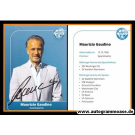 Autogramm Fussball | FSV Wacker 90 Nordhausen | 2016 | Maurizio GAUDINO