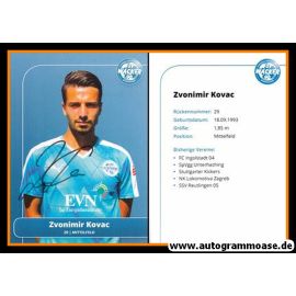 Autogramm Fussball | FSV Wacker 90 Nordhausen | 2016 | Zvonimir KOVAC