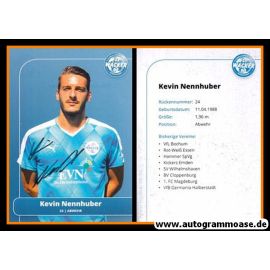 Autogramm Fussball | FSV Wacker 90 Nordhausen | 2016 | Kevin NENNHUBER