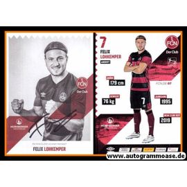 Autogramm Fussball | 1. FC Nürnberg | 2020 | Felix LOHKEMPER