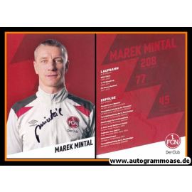 Autogramm Fussball | 1. FC Nürnberg | 2010er | Marek MINTAL (Umbro Sonderkarte)