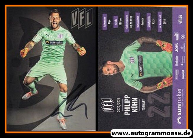 Autogramm Fussball | VfL Osnabrück | 2020 | Philipp KÜHN