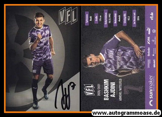 Autogramm Fussball | VfL Osnabrück | 2020 | Bashkim AJONI