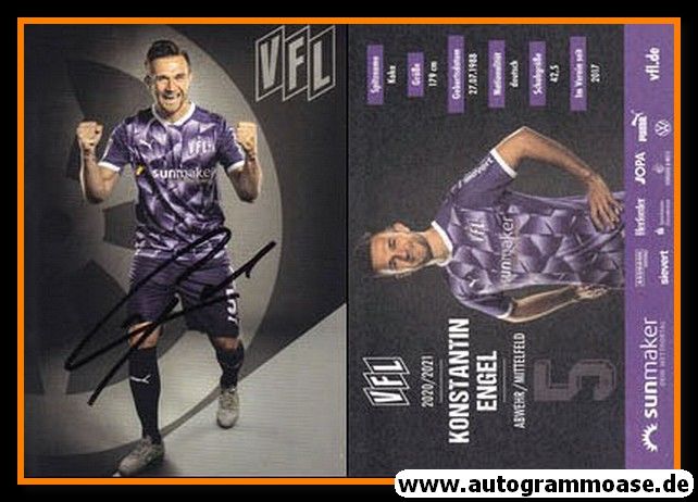 Autogramm Fussball | VfL Osnabrück | 2020 | Konstantin ENGEL