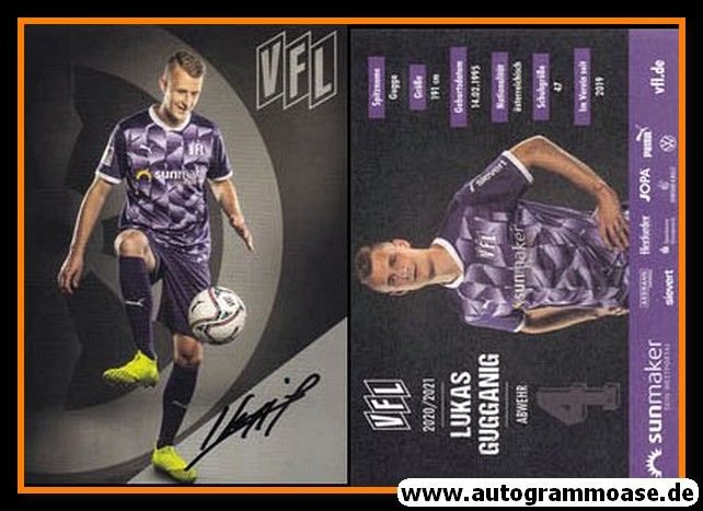 Autogramm Fussball | VfL Osnabrück | 2020 | Lukas GUGGANIG