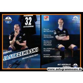 Autogramm Fussball | SC Paderborn 07 | 2020 | Dennis JASTRZEMBSKI